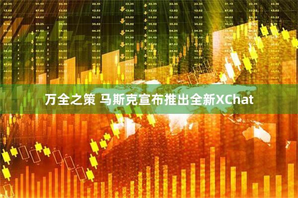 万全之策 马斯克宣布推出全新XChat