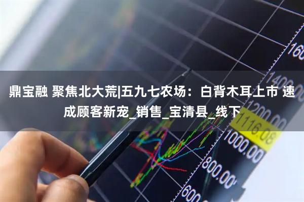 鼎宝融 聚焦北大荒|五九七农场：白背木耳上市 速成顾客新宠_销售_宝清县_线下
